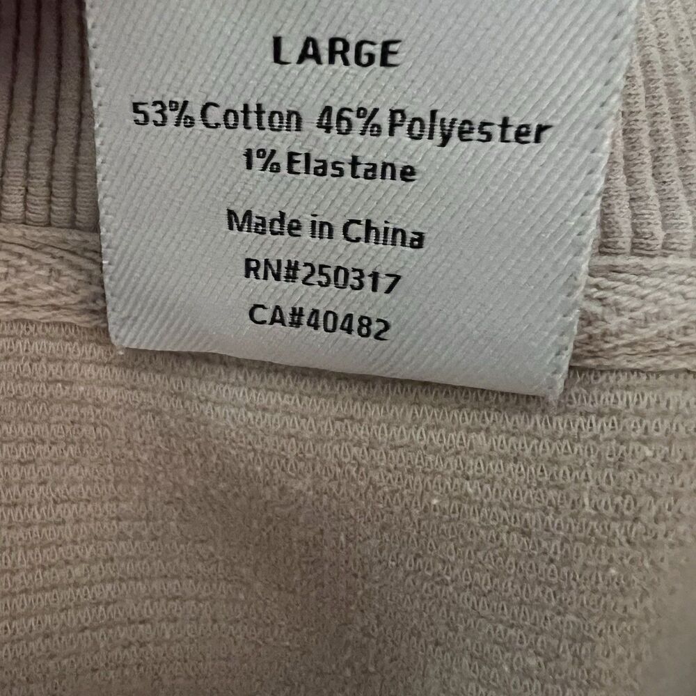 Varley  Vine Women’s 1/2 Zip Sweater Large Athleisure Ribbed - Picture 6 of 8